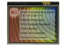 3.5" Resistive Touchscreen TFT Display CFAF320240H0-035SR 3.5" Resistive Touchscreen TFT Display CFAF320240H0-035SR