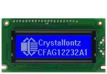 White on Blue 122x32 Graphic LCD CFAG12232A1-TMI-TJ White on Blue 122x32 Graphic LCD CFAG12232A1-TMI-TJ