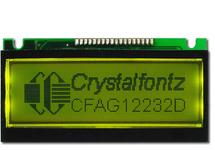 Transflective 122x32 Graphic LCD CFAG12232D-YYH-VA