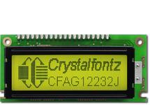 Yellow-Green 122x32 Graphic LCD CFAG12232J-YYH-TA