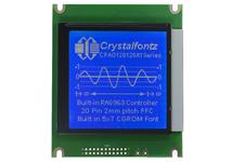 Blue 128x128 Parallel Graphic LCD CFAG128128A1-TMI-TZ