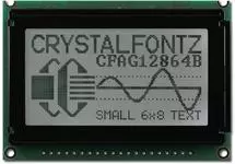 128x64 Gray Parallel Graphic LCD CFAG12864B-TFH-V 128x64 Gray Parallel Graphic LCD CFAG12864B-TFH-V