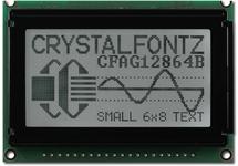 128x64 Gray Parallel Graphic LCD CFAG12864B-TFH-V