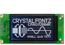 White on Dark 128x64 Graphic LCD CFAG12864K-STI-TN White on Dark 128x64 Graphic LCD CFAG12864K-STI-TN