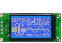 White on Blue 128x64 Graphic LCD CFAG12864K-TMI-TN