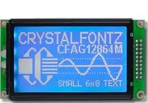 White on Blue 128x64 Parallel Graphic LCD CFAG12864M-TMI-TN White on Blue 128x64 Parallel Graphic LCD CFAG12864M-TMI-TN