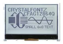 128x64 Low Power Backlit LCD CFAG12864Q1-TFH 128x64 Low Power Backlit LCD CFAG12864Q1-TFH