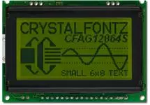 Sunlight Readable 128x64 Parallel Graphic LCD CFAG12864S-YYH-VT Sunlight Readable 128x64 Parallel Graphic LCD CFAG12864S-YYH-VT