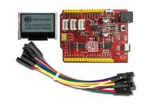 Small Backlit Monochrome LCD Dev Kit CFAG12864T3-TFH-E1-2