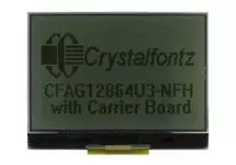 Low Power Transflective LCD Display Module CFAG12864U3-NFH-E1-1 Low Power Transflective LCD Display Module CFAG12864U3-NFH-E1-1