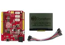 Low Power Monochrome LCD Dev Kit CFAG12864U3-NFH-E1-2 Low Power Monochrome LCD Dev Kit CFAG12864U3-NFH-E1-2