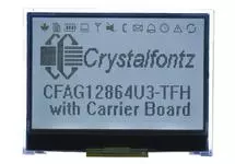 128x64 Monochrome Transflective Backlit LCD Module CFAG12864U3-TFH-E1-1 128x64 Monochrome Transflective Backlit LCD Module CFAG12864U3-TFH-E1-1
