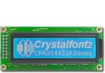 White on Blue 144x32 LCD Module CFAG14432A-TMI-TT White on Blue 144x32 LCD Module CFAG14432A-TMI-TT