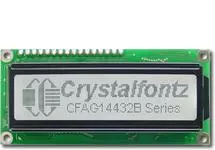 Dark on Gray 144x32 Graphic LCD CFAG14432B-TFH-TT Dark on Gray 144x32 Graphic LCD CFAG14432B-TFH-TT