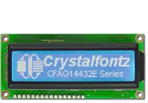 White on blue 144x32 Graphic LCD CFAG14432E-TMI-TT White on blue 144x32 Graphic LCD CFAG14432E-TMI-TT