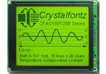 Sunlight Readable 160x128 Graphic LCD CFAG160128B-YYH-TZ Sunlight Readable 160x128 Graphic LCD CFAG160128B-YYH-TZ