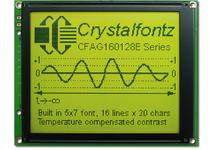 160x128 Sunlight Readable Graphic LCD CFAG160128E-YYH-TZ