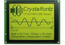 160x128 Sunlight Readable Graphic LCD CFAG160128E-YYH-TZ 160x128 Sunlight Readable Graphic LCD CFAG160128E-YYH-TZ