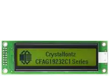 Yellow-Green 192x32 Serial Graphic LCD CFAG19232C1-YYH-TT Yellow-Green 192x32 Serial Graphic LCD CFAG19232C1-YYH-TT