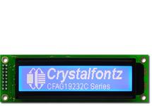 192x32 Serial Graphic LCD CFAG19232C-TMI-TT