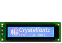 Blue 192x32 Serial Graphic LCD CFAG19232C-TMI-TT Blue 192x32 Serial Graphic LCD CFAG19232C-TMI-TT