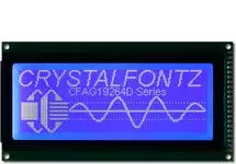 Blue Monochrome 192x64 Graphic LCD CFAG19264D-TMI-VN Blue Monochrome 192x64 Graphic LCD CFAG19264D-TMI-VN