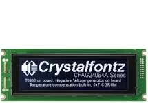 White on Black 240x64 Graphic LCD CFAG24064A-TTI-TZ White on Black 240x64 Graphic LCD CFAG24064A-TTI-TZ