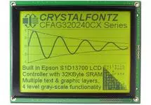 Sunlight Readable 320x240 Graphic LCD CFAG320240CX-YYH-T Sunlight Readable 320x240 Graphic LCD CFAG320240CX-YYH-T