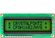 16x2 Sunlight Readable Character LCD CFAH1602J-NYG-JT 16x2 Sunlight Readable Character LCD CFAH1602J-NYG-JT