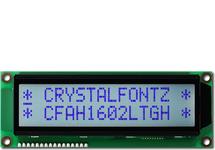 Edge Lit 16x2 Character LCD CFAH1602L-TGH-JT