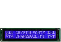 White on Blue 20x2 Character Module CFAH2002L-TMI-ET