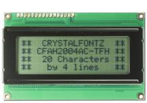 20x4 I2C Character LCD Display CFAH2004AC-TFH-EW