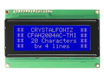 20x4 I2C Character LCD CFAH2004AC-TMI-EW
