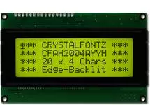 Standard 20x4 Character LCD CFAH2004A-YYH-JTE