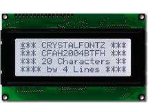 Black on Gray 20x4 Character LCD CFAH2004B-TFH-ET