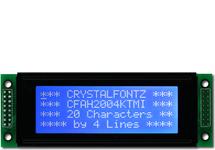 White on Blue 20x4 Character Display CFAH2004K-TMI-JP