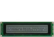 40x4 Character LCD Dark on Gray CFAH4004A1-TFH-JT