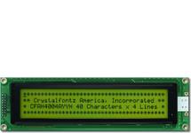 Yellow-Green 40x4 Character Module CFAH4004A-YYH-JT Yellow-Green 40x4 Character Module CFAH4004A-YYH-JT