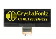 128x32 Small Yellow OLED Module CFAL12832A-022Y