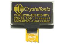 128x64 Yellow Graphic OLED CFAL12864D1-0154MY