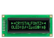 16x2 Green Character OLED CFAL1602C-G