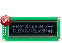 SPI 16x2 White Character OLED CFAL1602C-PW