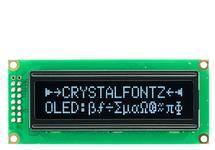 16x2 White Character OLED from Crystalfontz