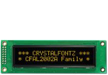 20x2 Parallel Character OLED CFAL2002A-Y