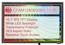 10.1" HDMI Resistive Touch TFT LCD CFAM1280800B0-101R 10.1" HDMI Resistive Touch TFT LCD CFAM1280800B0-101R