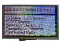 7&quot; 800x480 Resistive Touchscreen TFT Display CFAM800480A1-070TR