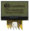 128x64 Graphic Transparent LCD Display, front view, powered on. 128x64 Graphic Transparent LCD Display, front view, powered on.
