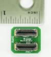 HDMI to HDMI connector, bottom view. HDMI to HDMI connector, bottom view.