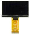128x64 2.4 inch white OLED display module, front view, turned off. 128x64 2.4 inch white OLED display module, front view, turned off.