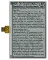 7.5 inch black and white ePaper display module displaying text